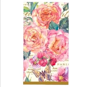 Blueink Studios Two (2) Belles Fleurs INDIVIDUAL Decoupage Guest Towels